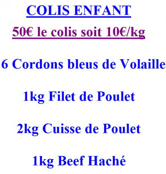 Colis enfant