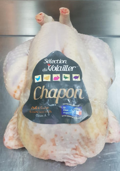 Chapon fermier (sur commande au magasin ou par téléphone) 03.58.19.51.95
