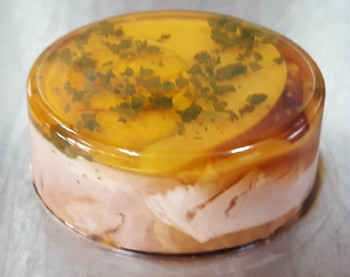 Aspic a l'oeuf et jambon