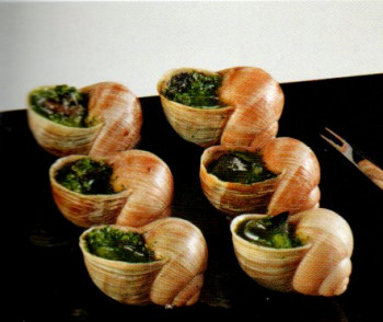 Douzaine d'escargots au beurre d'Etrez (maison)