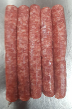 Saucisse de porc nature