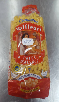 Pâtes Alsace coquillette (250g)